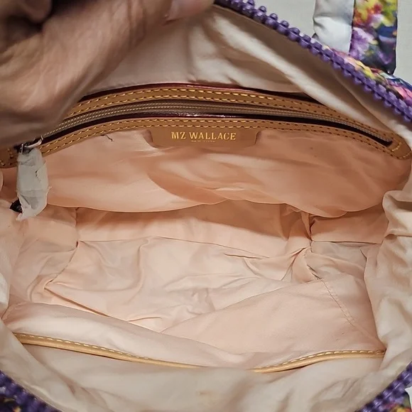 MZ WALLACE CRAZY QUILT MICRO SUTTON BAG BFPM-05-064 - Picture 6 of 8